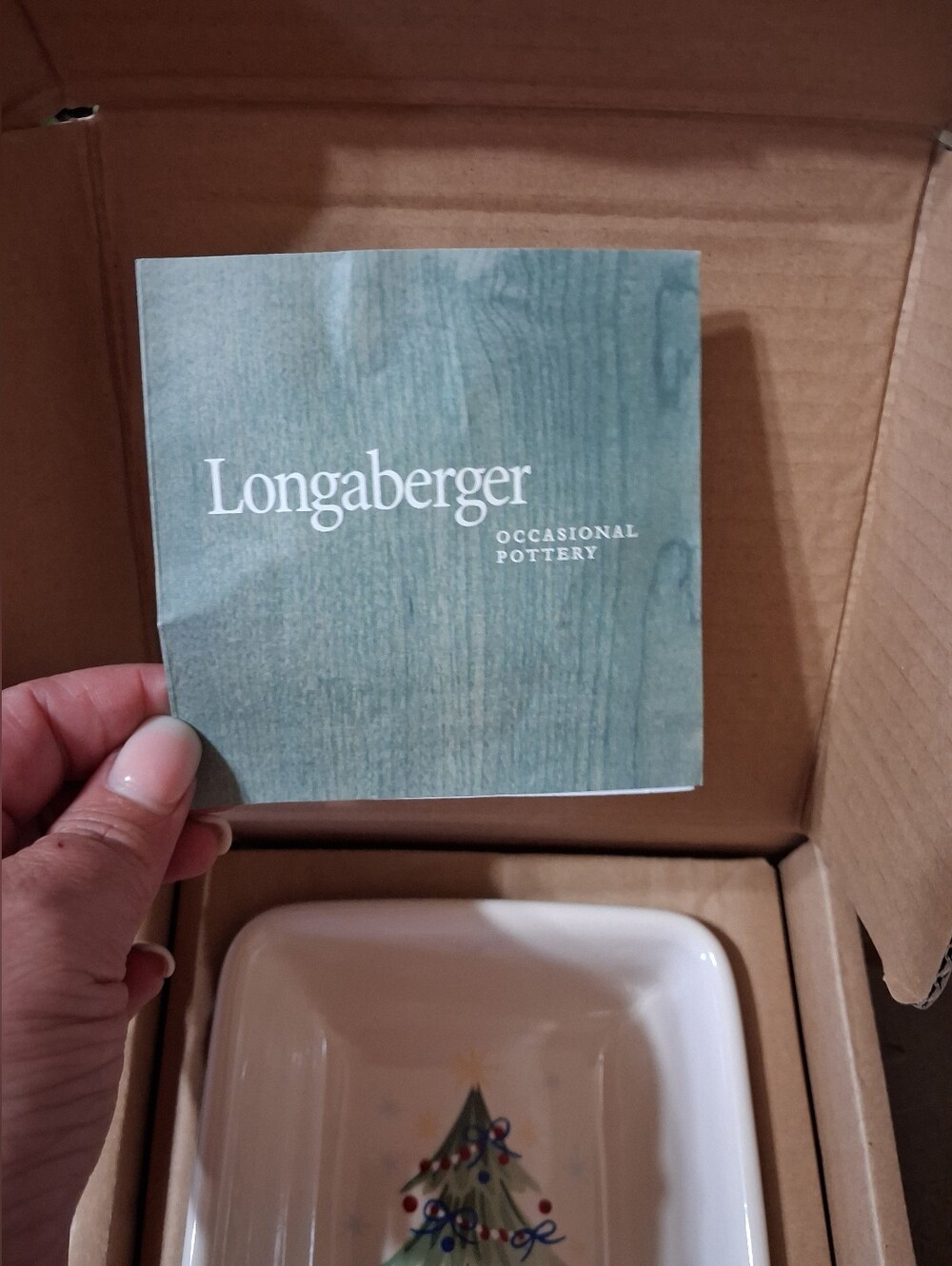 New Longaberger All The Trimmings Candy Dish 2008 - Picture 4 of 4